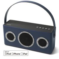 AirPlay MFi Certified Speaker,Wireless Speaker GGMM WiFi Bluetooth Speaker for Streaming Music, Portable Indoor Outdoor Smart Speaker Enhanced Bass Speaker with Built-in Battery 10 Hour Playtime