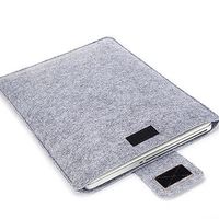 EUNOMIA 13 Inch Felt Sleeve Slim Tablet Case Cover Bag for MacBook Air Pro(Light Grey)