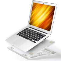 Laptop Stand, Soundance Adjustable Laptop Stand Compatible with Mac MacBook Pro Air and 12-15.6 Inches Notebook, Portable Foldable Ergonomic Desktop Stand Holder Eye Level Ergonomic Design