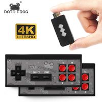 HDMI Y2 DATA FROG HD video games console ,Y2 HD Wireless TV games plug and play video game console for kids and family Wireless game console build in 568 games
