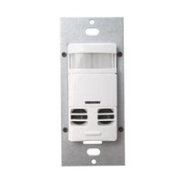 Cooper Controls OSW-DT-0601-MV-W Greengate 120-277-Volt Dual Tech-PIR Wall Switch Sensor, with Neutral Wire, White Finish