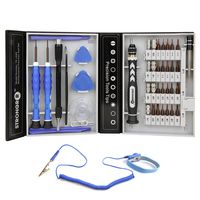 Tool Kit Strongrr Multipurpose 41-Piece Precision Tool Kit for AT&T HTC One VX Screwdrivers Repair Kit Tools Set