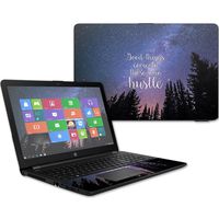 MightySkins Skin Compatible with HP 15t Laptop 15.6" (2017) - Hustle | Protective, Durable, and Unique Vinyl Decal wrap Cover | Easy to Apply, Remove, and Change Styles | Made in The USA