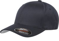 Flexfit Men's Athletic Baseball Fitted Cap, Dark Navy, S/M