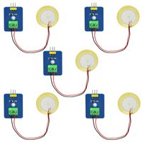 Gikfun Analog Ceramic Piezo Vibration Sensor Module for Arduino DIY Kit (Case Pack of 5pcs) EK1952