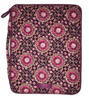 Vera Bradley Signature Cotton Tamer, Raspberry Medallion
