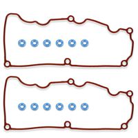 Vincos Valve Cover Gasket Kit with Grommets VS50529R Replacement for Mazda/Ford Explorer Ranger Mercury Mountaineer 4.0L VIN E 2000 2001 2002 2003 2004 2005 2006 2007 2008 2009 2010