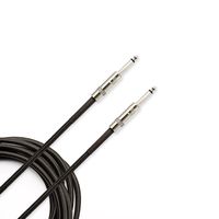 D'Addario Accessories Instrument Cable, Black, 15 feet (PW-BG-15BK)