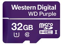 Western Digital WDD032G1P0A WD Purple 32GB Surveillance microSD Card