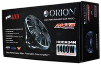 New Pair of Orion HCCA64N 1400 Watt 4-Ohm Loud Car Audio High Efficiency Mid-Range Speakers