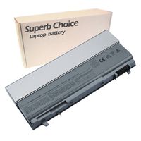Superb Choice 12-Cell Battery Compatible with DELL Latitude E6400 e6410 e6500 E6510, PN: PT434 KY477 KY265 312-0749