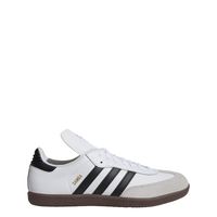 adidas Men's Samba Classic Running Shoe,white/black/white, 10.5 M US