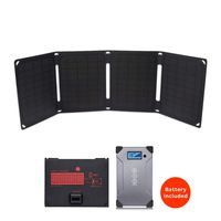 Voltaic Systems Arc 20 Watt Rapid Solar Laptop Charger, 24,000mAh | Includes a Battery Pack (Power Bank) and 2 Year Warranty | Powers Laptops Including MacBook