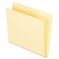 Pendaflex 16640 Conversion Folders, Straight Cut, Top Tab, Letter, Manila (Box of 100)
