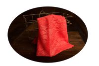Stretch Lace Wrap, Newborn Baby Layer Photography Prop (Coral Orange)