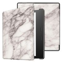 Gallity Waterproof Case for All New Kindle Oasis 7 inch case (10th Gen, 2019 Release / 9th Gen, 2017 Release)- Slim PU Leather Stand Smart Case Cover with Auto Wake/Sleep Case (B)