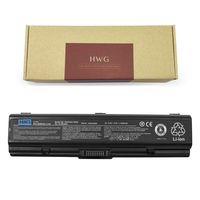 HWG PA3534U-1BAS Battery (6-Cell) for Toshiba Satellite A200 A205 A210 A215 A300 A305 A350 A355 A500 A505 L200 L201 L202 L203 L205, Fits PA3534U-1BRS PA3533U-1BRS PA3535-1BRS (10.8/5200mAh)