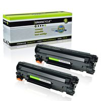 GREENCYCLE 2 Pack Compatible Canon 125 3484B001AA 125 CRG 125 Laser Black Toner Cartridge use in Canon ImageClass LBP6000 LBP6030w MF3010 Printer