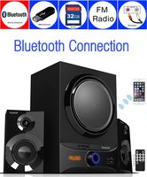 Boytone BT-209FD Wireless Bluetooth Main unit, Powerful Sound & Bass, 30 watt, excellent clear sound & FM radio, Remote control Aux Port, USB/SD/ for Smartphone's, Tablets, Computers, Home Theater
