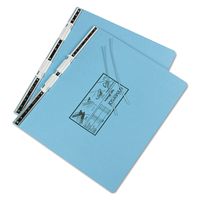 Universal 15441 Pressboard Hanging Data Binder, 14-7/8 x 11 Unburst Sheets, Light Blue