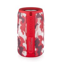 Bluetooth Speakers,MusiBaby Speaker,Outdoor, Portable,Waterproof,Wireless Speakers,Dual Pairing, Bluetooth 5.0,Loud Stereo,Booming Bass,1500 Mins Playtime for Home,Party,Camping(Red)