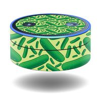 MightySkins Skin Compatible with Amazon Echo Dot - Pickle | Protective, Durable, and Unique Vinyl Decal Wrap Cover | Easy to Apply, Remove, and Change Styles | Made in The USA