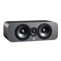 Q Acoustics 3090c Center Channel Speaker (Graphite)