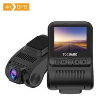 TOGUARD Dash Cam 4K GPS UHD Dashboard Camera for Cars 2 inch 170° Wide Angle Dash Camera with Loop Recording Parking Monitor Travelapse