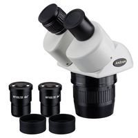 AmScope SW13B Binocular Microscope Head, WH10x Eyepieces, 10X and 30X Magnification, 1X/3X Objective