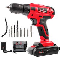 20V Max/18V Electric Cordless Drill - 3/8" Keyless Chuck, Lightweight Cordless Drill,Rechargeable Lithium-Ion battery Drill/Driver,Durable&Fast Application Speeds Dirll kit by AUTOJARE