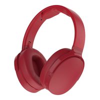 Skullcandy Hesh 3 Bluetooth Wireless Over-Ear Headphones with Microphone, Rapid Charge 22-Hour Battery, Foldable, Memory Foam Ear Cushions for Comfortable All-Day Fit, Red (Renewed)