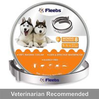 Dog Flea and Tick Collar - Flea and Tick Prevention for Dogs Easily Adjustable and Waterproof for Large Small Dogs Flea Tick Collar Natural Flea Tick Control Collar Dogs Flea Treatment 1 Year