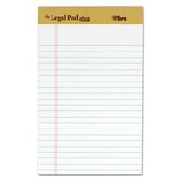 TOPS The Legal Pad Plus Writing Pads, 5" x 8", Jr. Legal Rule, 50 Sheets, 12 Pack (71500)