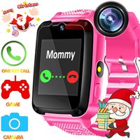 Kids Smart Watch Phone - Kids Smartwatch for 3-14 Year Girls Boys Toddler with 1.5" HD Touch Screen 2 Way SOS Call Camera Game Digital Wrist Watch Wristband Learning Toys Xmas Holiday Birthday Gifts