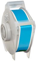Brady 76608 GlobalMark 100' Length x 1.125" Width, B-569 Hi-Performance Polyester, Light Blue Tape