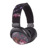 Sakar Monster High Printed Plush Headphones - Styles May Vary,35148