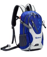 Ubon Lightweight Laptop Backpack Waterproof Travel Daypack for Women Girls School Workout with Life-Saving Whistle Blue