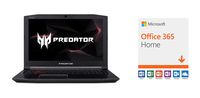 Acer Predator Helios 300 Gaming Laptop, 15.6" Full HD IPS Display w/ 144Hz Refresh Rate, Intel 6-Core i7-8750H, GeForce GTX 1060 6GB Overclockable Graphics, 16GB DDR4, 256GB NVMe SSD, PH315-51-78NP with Microsoft Office 365 Home