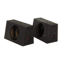 (2) Qpower QBOMB Single 12 Subwoofer Boxes