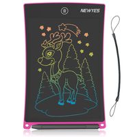 LCD Writing Tablet, NEWYES 8.5Inch Colorful Screen Drawing Doodle Board