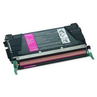 Lexmark C5240MH High yield return program laser toner for lexmark c524/c532/c534, 5k yld,magenta