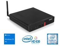 Lenovo ThinkCentre M710q Mini PC, Intel Core i5-7400T Upto 3.0GHz, 16GB RAM, 512GB NVMe SSD + 1TB HDD, DisplayPort, Wi-Fi, Bluetooth, Windows 10 Pro