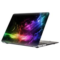 MonsDirect MacBook Air 13 Inch Case A1466 A1369, Rubberized Hard Plastic Case Cover Anti-Scratch Protective Shell for 2010-2017 Release Apple MacBook Air 13 Without Touch ID, Iridescent Cloud