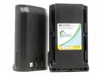 2x Pack - Icom BP-23N Battery Replacement for Icom Two-Way Radio Battery (2200mAh, 7.4V, Lithium-Ion) - Compatible with IC-A14, IC-F3011, IC-F14, IC-F24, IC-F16, IC-F14S, IC-F44, IC-F43TR, IC-F43GT, IC-F43GS