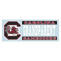 Craftique South Carolina Decal C GAMECOCK GRANDPARENT DEC 6"