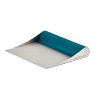 Rachael Ray 46231 Tools and Gadgets Stainless Steel Pastry Scraper /  Bench Scrape / Kitchen Tool for Baking and Cooking / Dishwasher Safe, Marine Blue