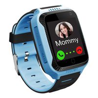 Kids GPS Smart Watch for Students - Boys Girls Smartwatch Phone with GPS Locator 2 Way Calls SOS Camera Voice Chat Math Game Step Counter Geo Fence Sport Wristband for Children Holiday Birthday Gifts