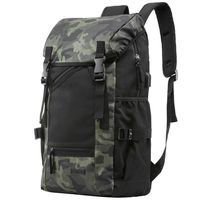 Travel Laptop Backpack, with USB Port for School Women Men Bag Fits 15.6 Inch Green