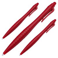 TAKECASE Extra Large Nintendo DS Stylus Pens, Lightweight and Durable, Compatible with Nintendo 3DS XL, Nintendo 2DSXL, Nintendo 3DS, Nintendo 2DS Nintendo Wii u and More, 3 Stylus Pen Pack (Red)