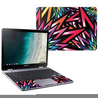 MightySkins Skin Compatible with Samsung Chromebook Plus LTE (2018) - Color Bomb | Protective, Durable, and Unique Vinyl Decal wrap Cover | Easy to Apply, Remove, and Change Styles | Made in The USA